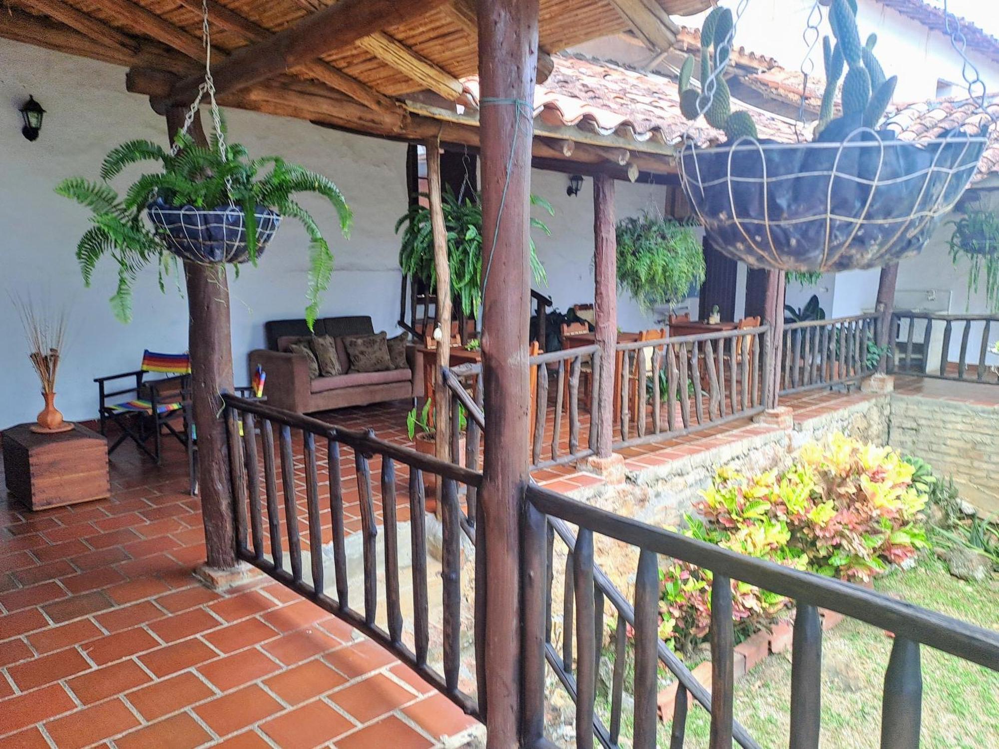 Hospedaje Don Juan Barichara Esterno foto
