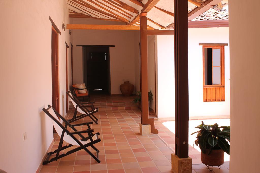Hospedaje Don Juan Barichara Esterno foto