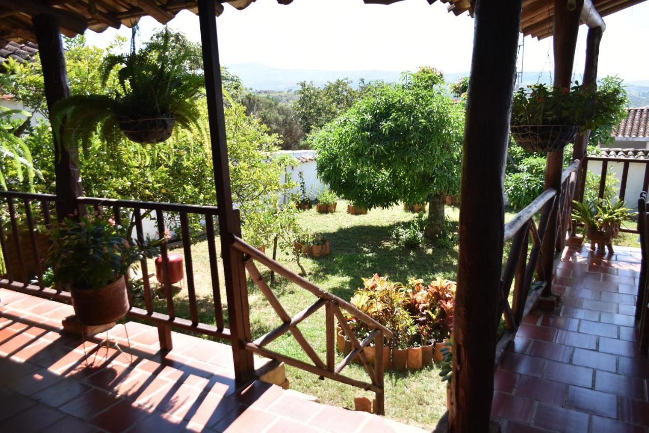 Hospedaje Don Juan Barichara Esterno foto
